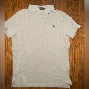 Ralph Lauren polo shirt. Light blue. Slim fit size m.